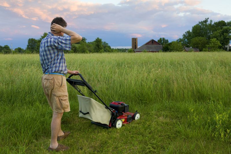 Optimal timing for lawn mowing